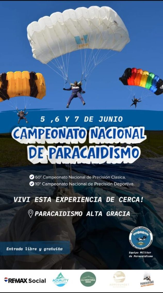 Paracaidismo. Imagen ilustrativa.