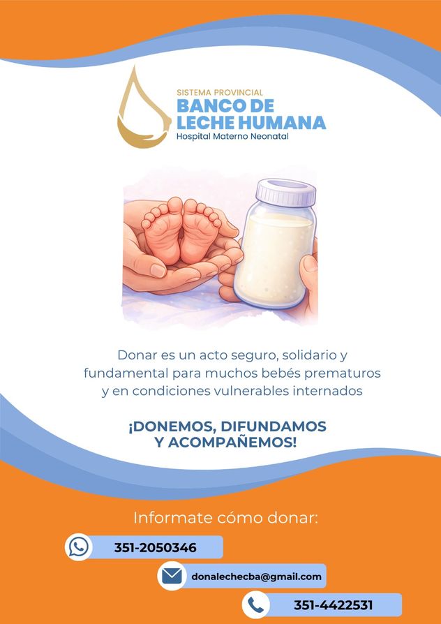 Día de la Donación de Leche Materna: cómo funciona la red voluntaria que salva vidas de bebés en Córdoba