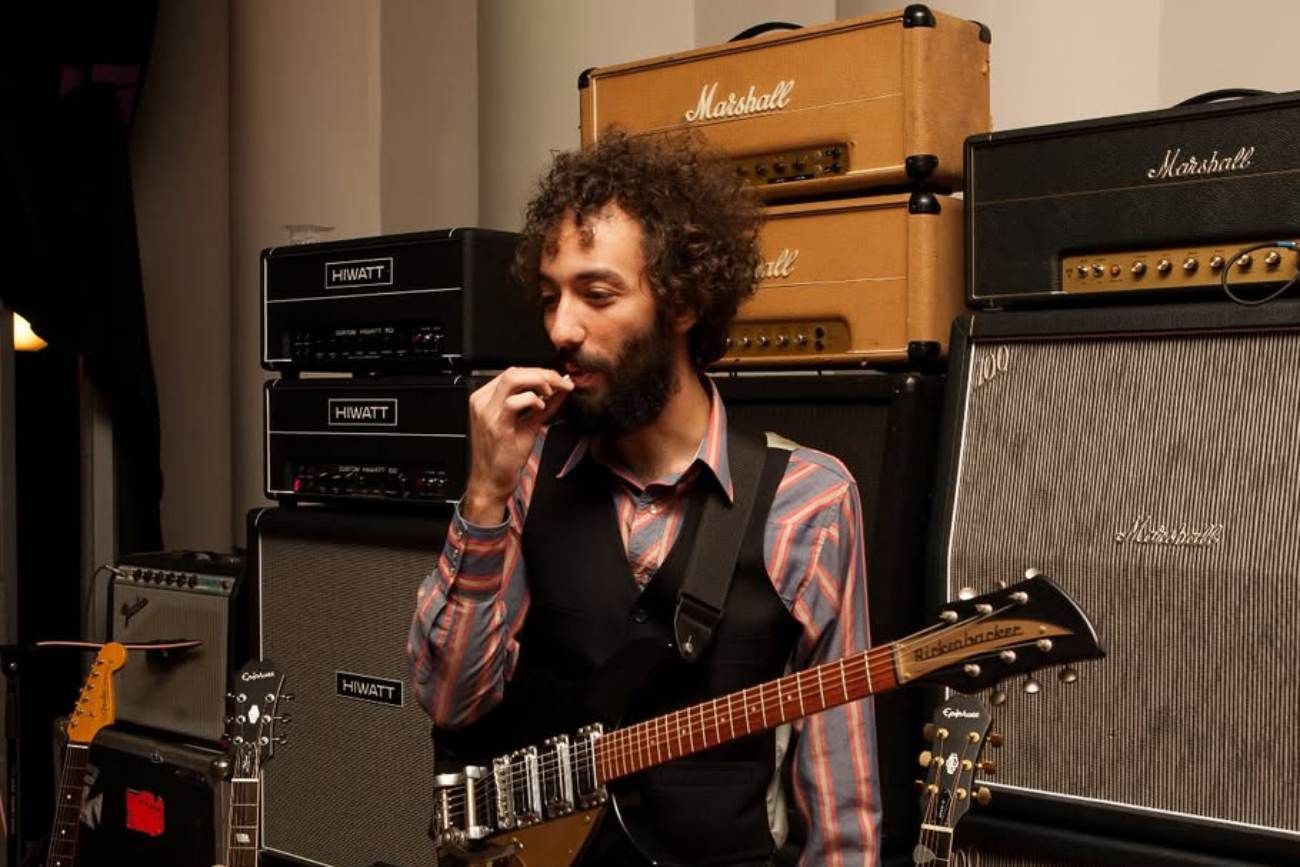 Albert Hammond Jr., en situación de estudio. (Instagram @alberthammondjr)