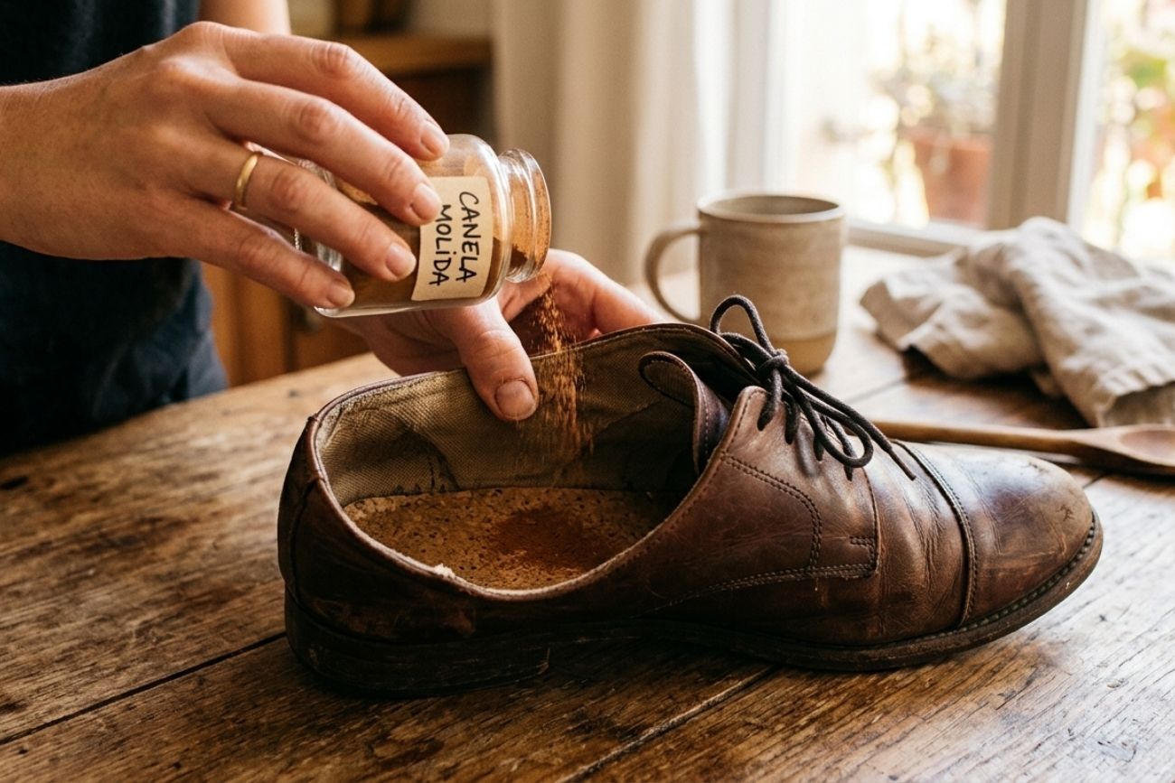 Por qué cada vez más personas ponen canela dentro de los zapatos.