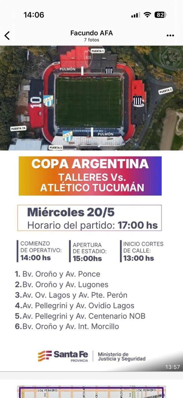 Dsitribución. Talleres - Newell's