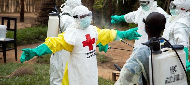 Preocupación de la OMS por el brote de ébola en el Congo. 