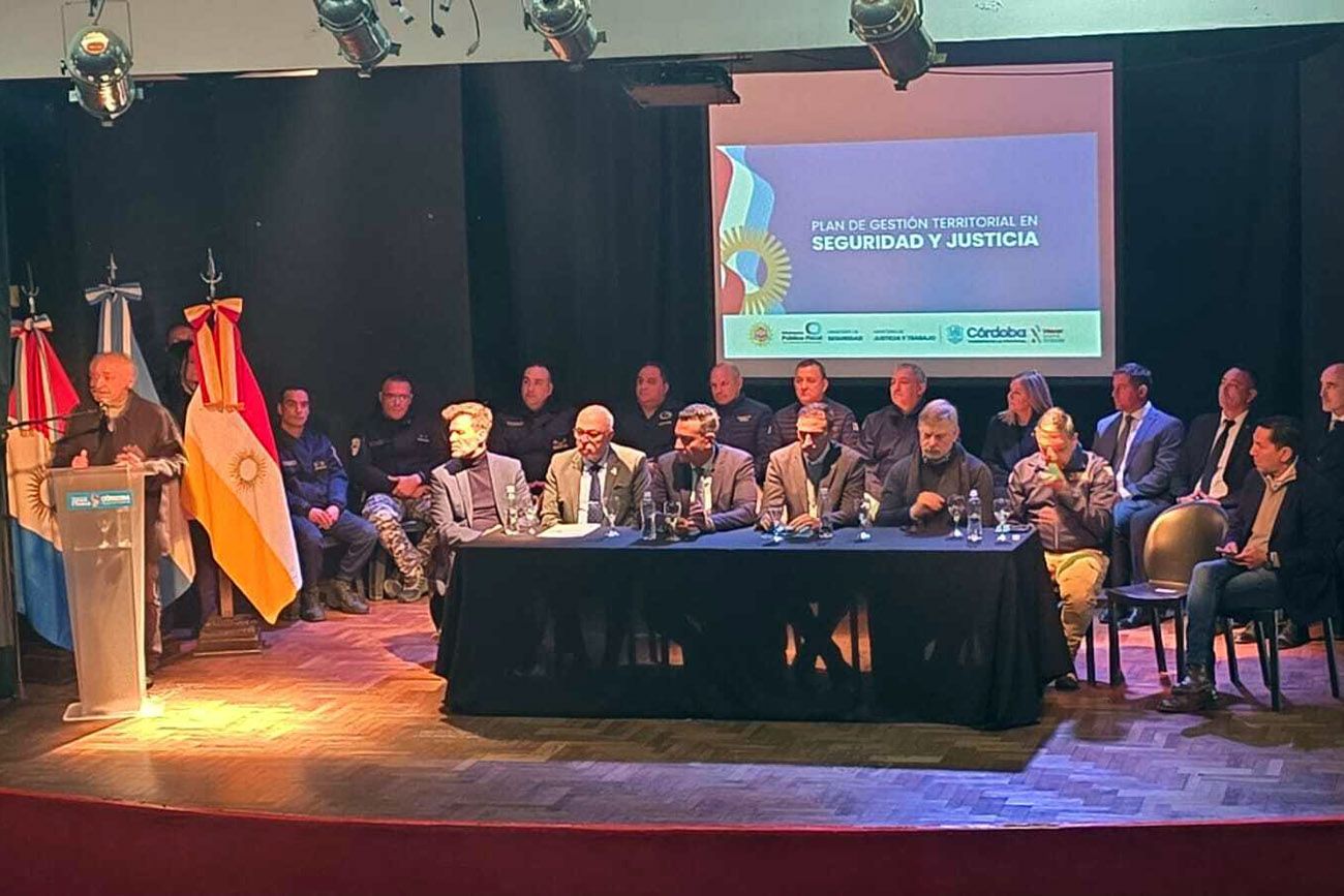 Presentación de dos nuevos distritos judiciales en Córdoba Capital.  