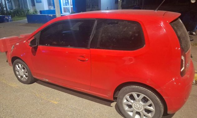 El auto que le robaron al automovilista. (Policía)