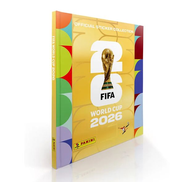 Album dorado de Panini.