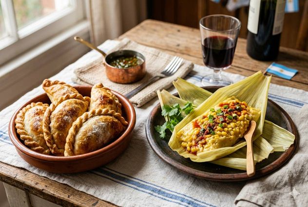 Cuánto cuesta preparar una humita o empanadas para el 25 de Mayo en Córdoba.