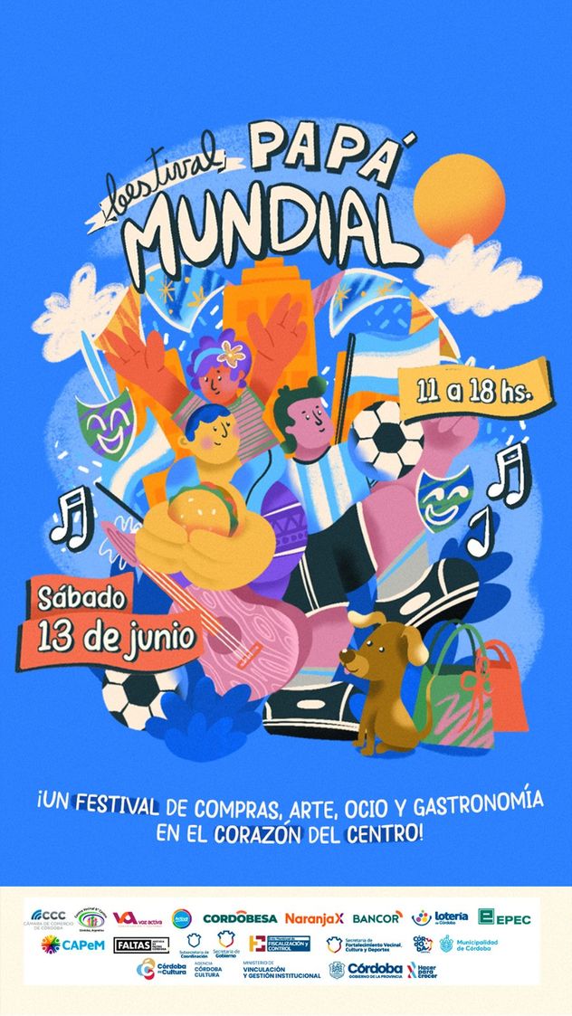 Llega el Festival Papá Mundial.