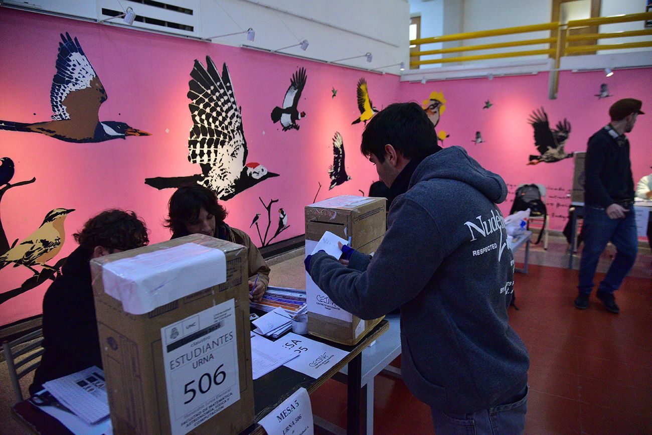 Elecciones en la UNC
Foto: Pedro Castillo / La Voz