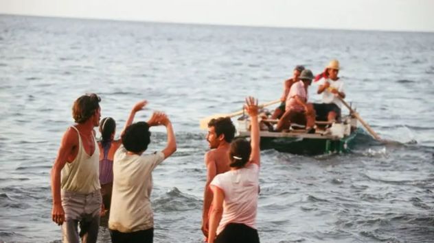 En la década de 1990 decenas de miles ed cubanos arriesgaron sus vidas en el mar para llegar a Estados Unidos.
