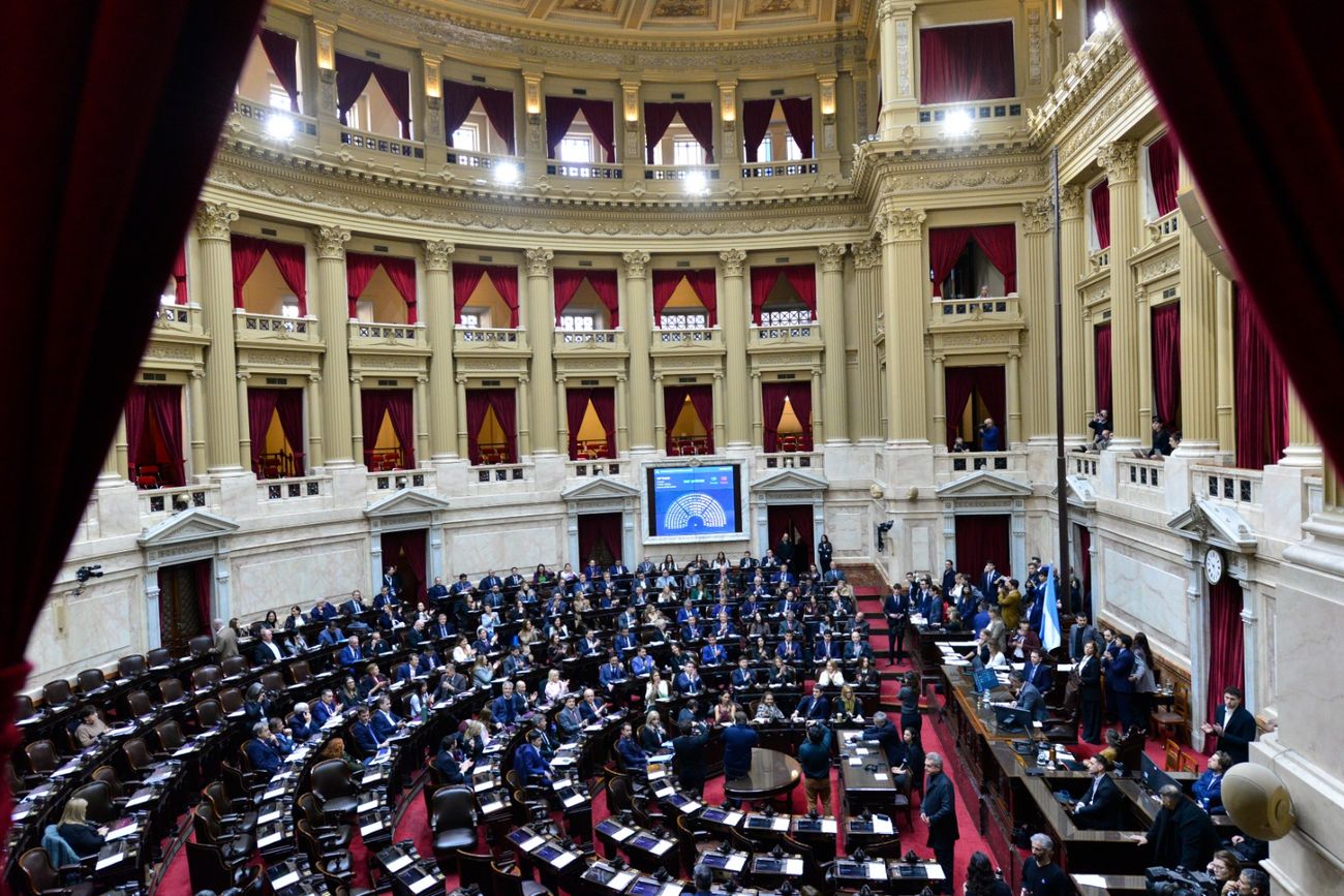Sesión en la Cámara de Diputados por los cambios al régimen de Zonas Frías