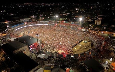 El anfiteatro José Hernández, escenario del tradicional Festival de Doma y Folklore de Jesús María. Pero, también, de otros espectáculos durante todo el año.
