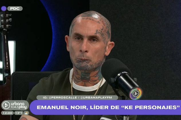 Emanuel Noir en "Perros de la calle".