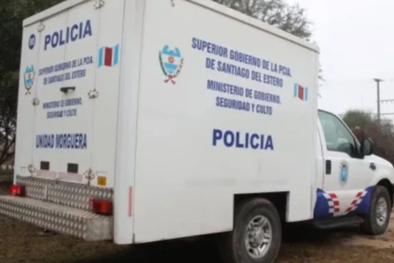 Un móvil en Santiago del Estero.