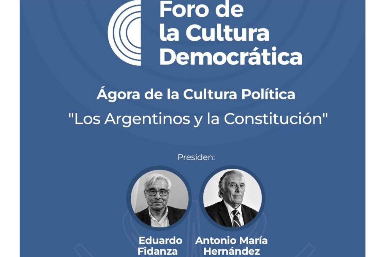 Eduardo Fidanza y Antonio María Hernández serán los disertantes. (La Voz)