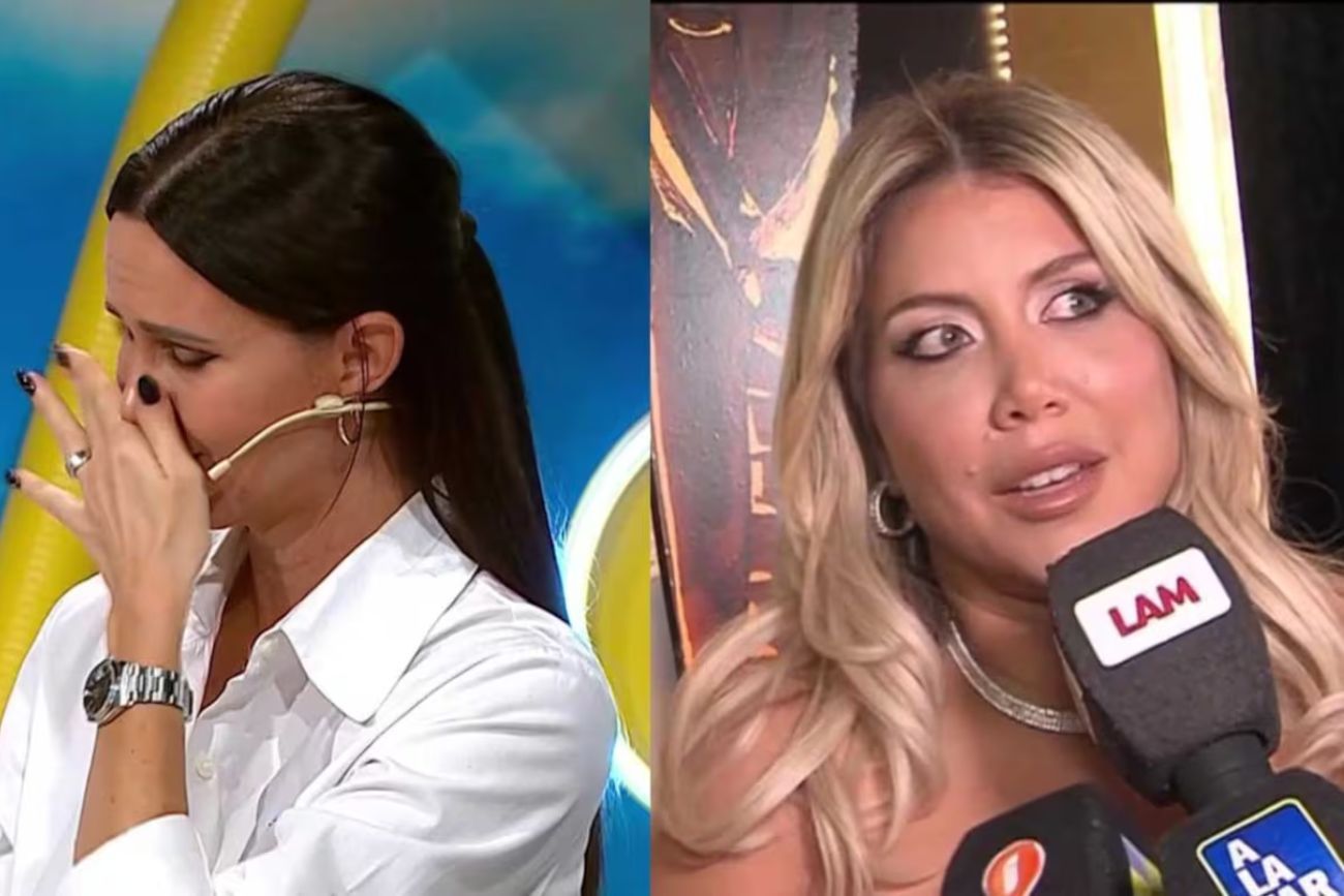 Natalie Webber rompió en llanto por el discurso de Wanda Nara en los premios Martín Fierro 2026.