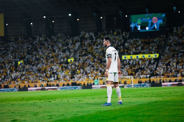 Cristiano Ronaldo, campeón con el Al Nassr de la liga.