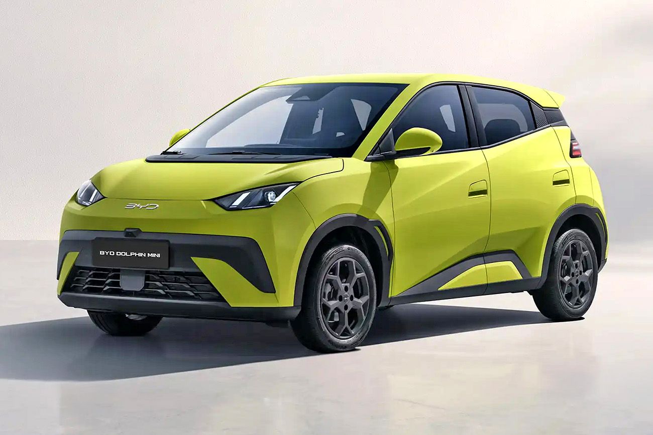 El BYD Dolphin Mini, quien no solo ganó su categoría sino que también fue elegido como el auto más seguro del año.
