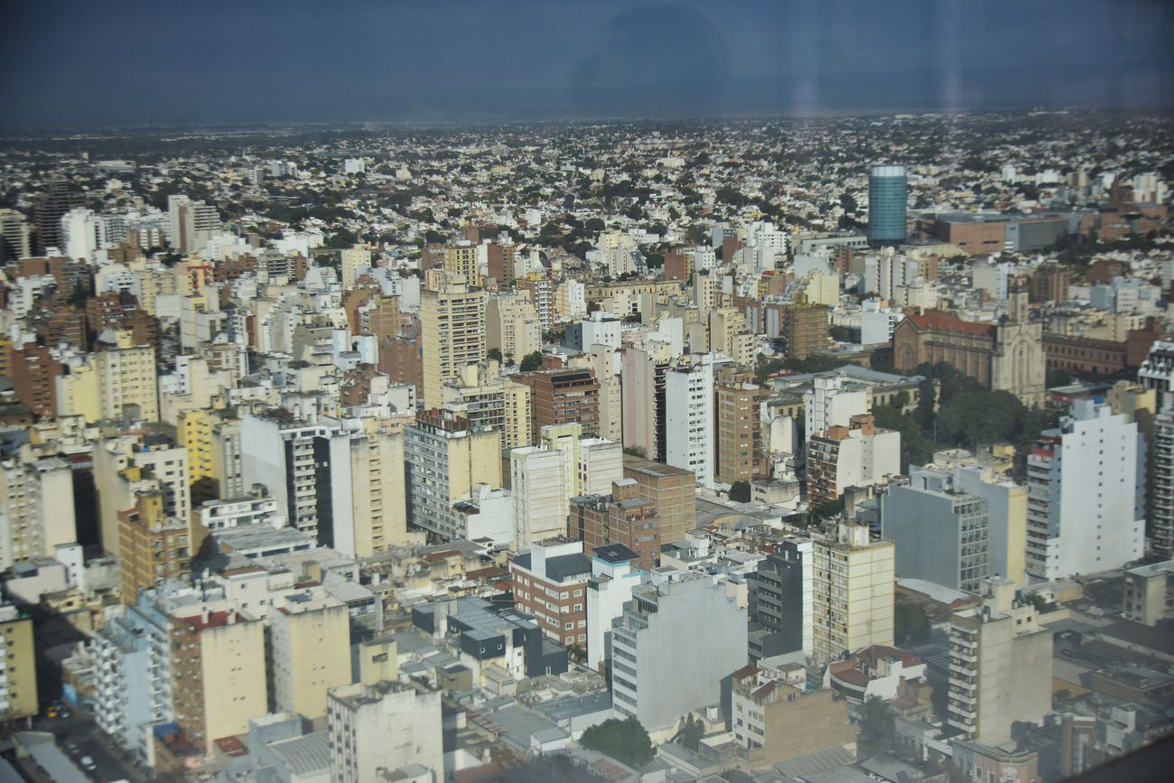 La ciudad de Córdoba desde la Torre de Capitalinas. Foto: Pedro Castillo / La Voz 