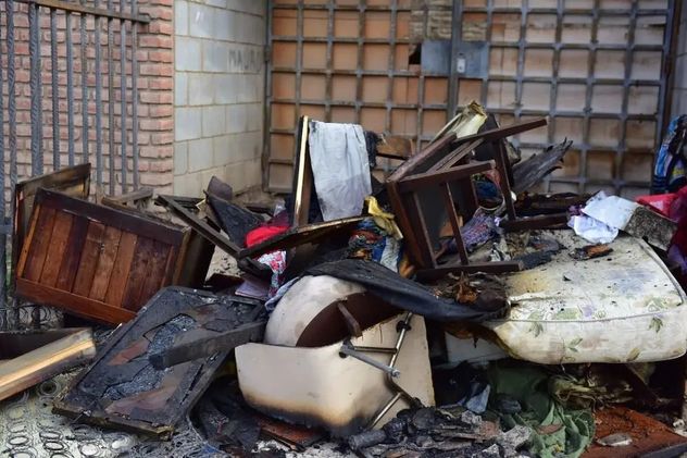 Robo e incendio en barrio San Salvador de Córdoba. 