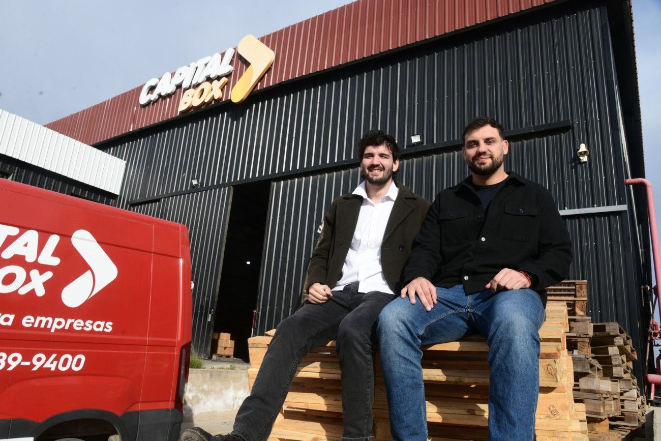 Nicolás March Barazzutti e Ignacio Calás, hermanos y principales responsables de Capital Box. (Ramiro Pereyra)
