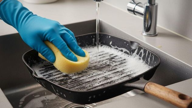 La elección de la esponja adecuada ayuda a proteger los utensilios y mejora la limpieza en la cocina.
