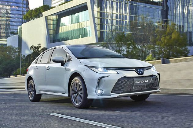 El Toyota Corolla fue distinguido con el premio "Auto de plata".