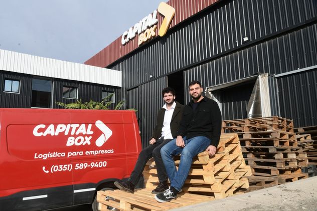 Nicolás March Barazzutti e Ignacio Calás, responsables de Capital Box. (Ramiro Pereyra)