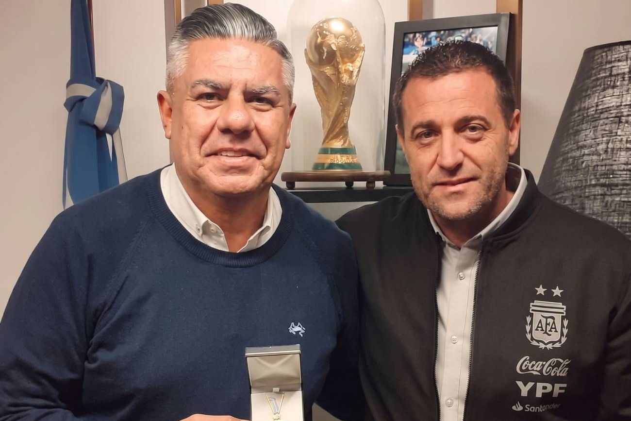 Claudio "Chiqui" Tapia y Pablo Toviggino.