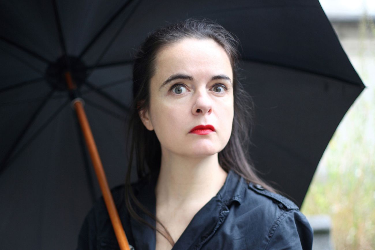 La escritora belga Amelie Nothomb.