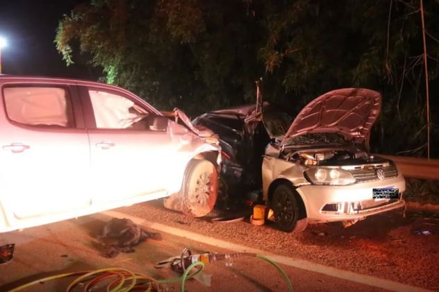 Brasil: a 20 días de haberse casado, dos jóvenes murieron en un choque entre un auto y una camioneta.