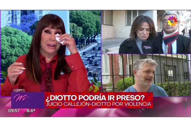 Moria habló con María Fernanda y ambas rompieron en llanto.