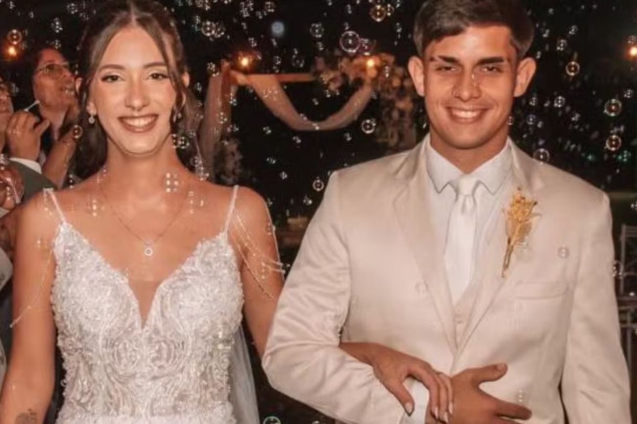 Brasil: a 20 días de haberse casado, dos jóvenes murieron en un choque entre un auto y una camioneta. (Marcos Tavares / Instagram)