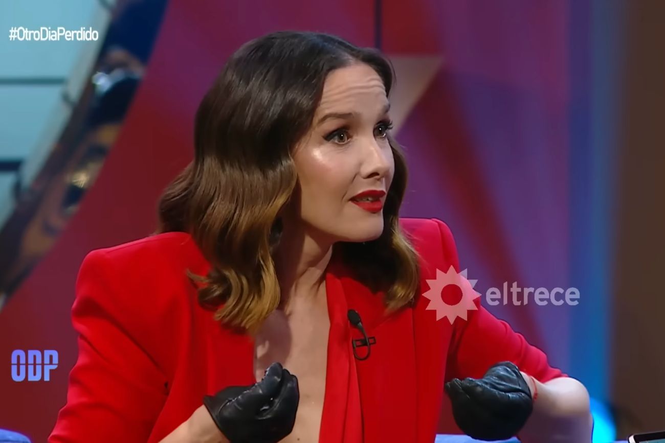 Natalia Oreiro. Foto: captura pantalla.