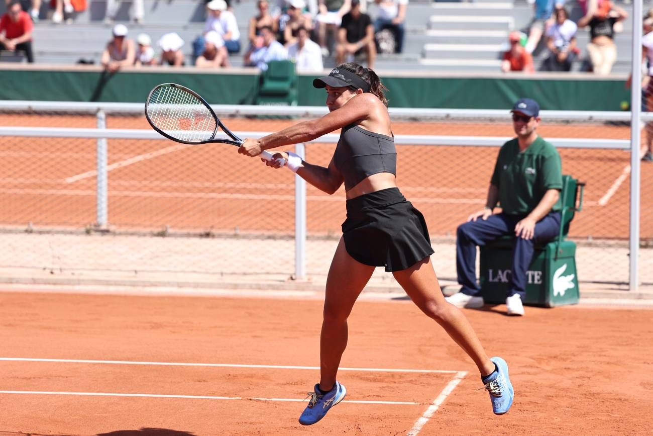 Lourdes Carlé quedó a un paso del cuadro principal de Roland Garros.