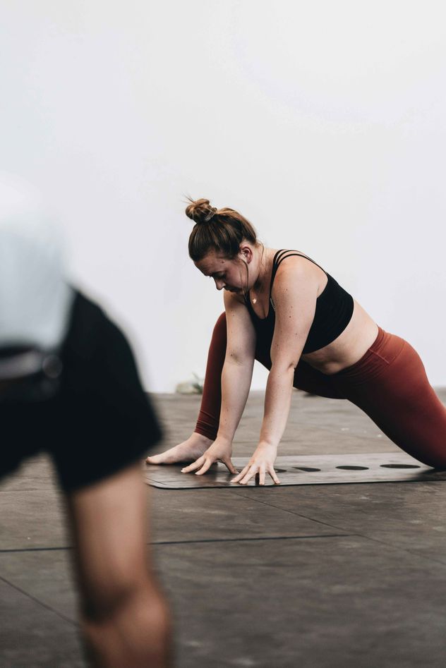 Yoga y sobrepeso.