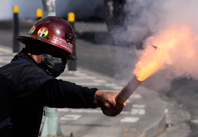 Caos en Bolivia por las múltiples manifestaciones.