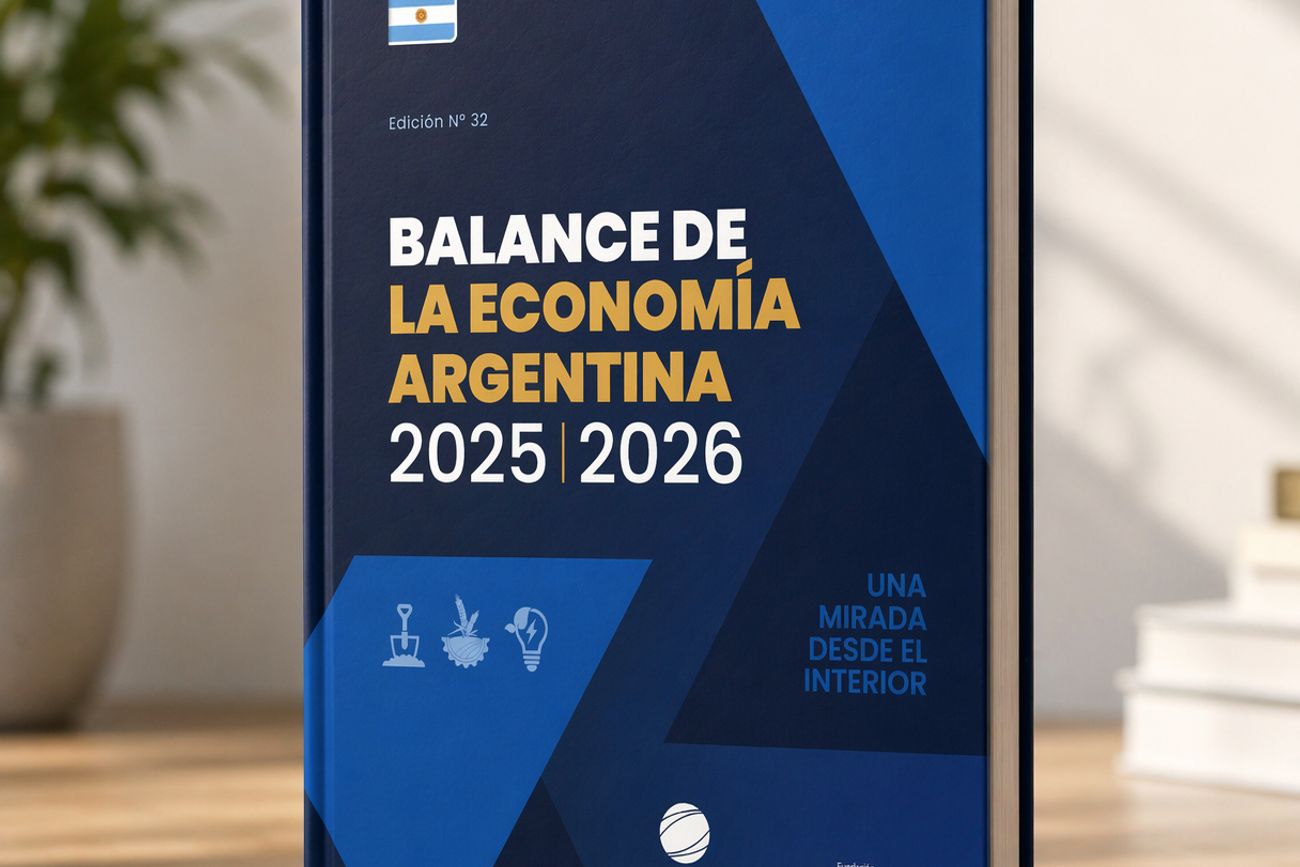 La tapa de la 32ª edición del Balance de la Economía Argentina. (Gentileza Bolsa de Comercio de Córdoba)