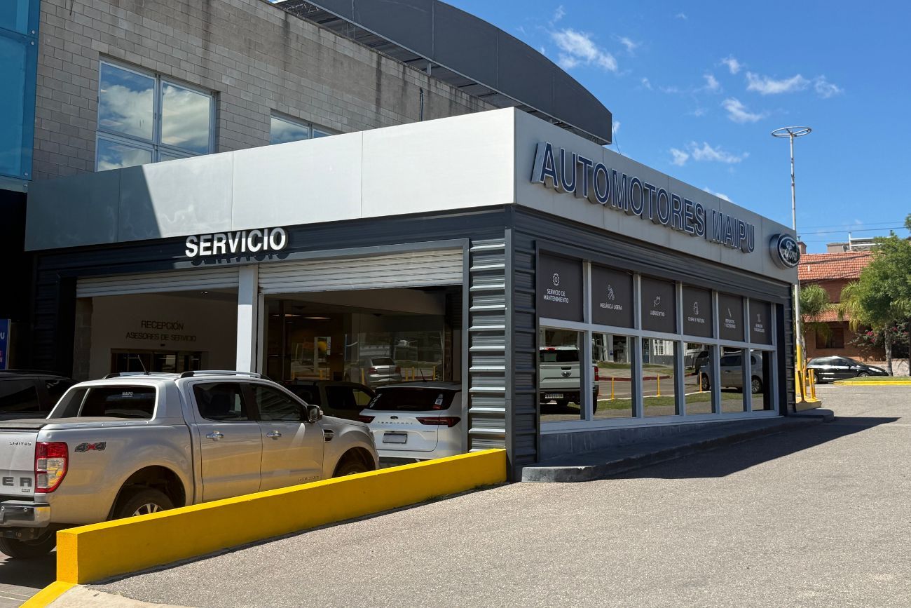 Taller de reparación y mantenimiento de Maipú Ford.