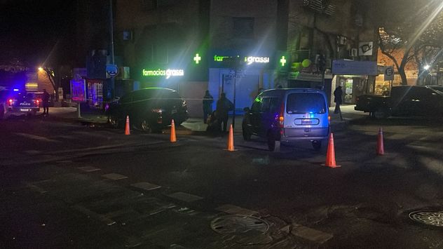 Así terminó la camioneta.
