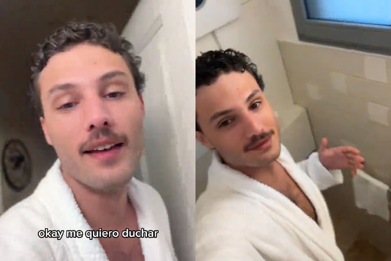 Buscó la ducha en un Airbnb de Italia, no la encontró y descubrió algo increíble