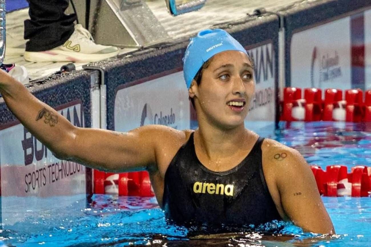 Agostina Hein es campeona de los 400m combinados en la primera etapa del Mare Nostrum Swim Tour.