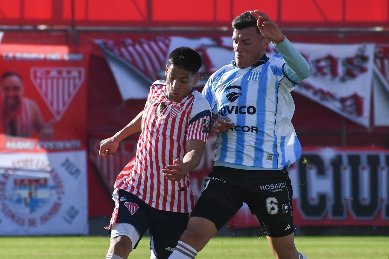 Racing en su visita a Los Andes.