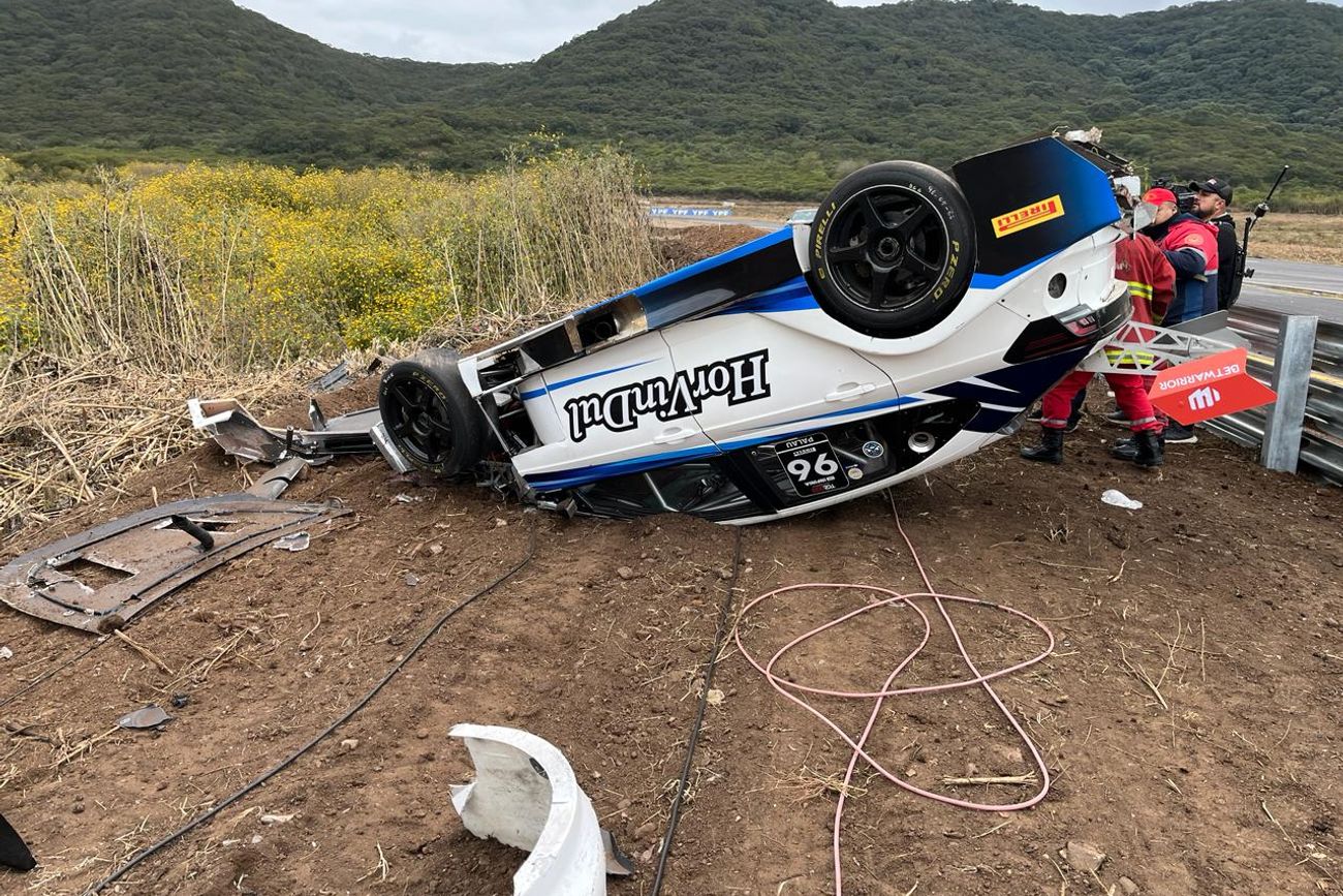 El impactante accidente de Nicolás Palau durante la práctica del TC2000.