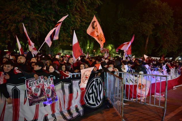 Locura por River en Córdoba.
