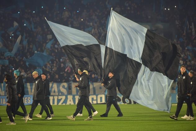 Banderazo de Belgrano.