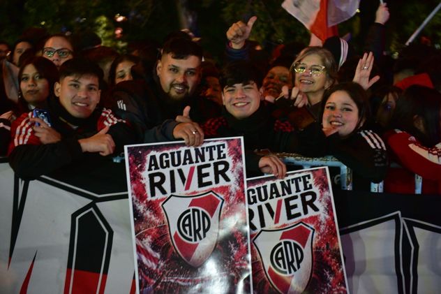 Locura por River en Córdoba.