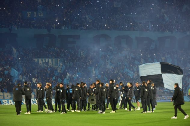 Banderazo de Belgrano.