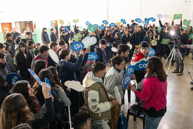 Estudiantes secundarios medirán la huella de carbono de todo un pueblo.