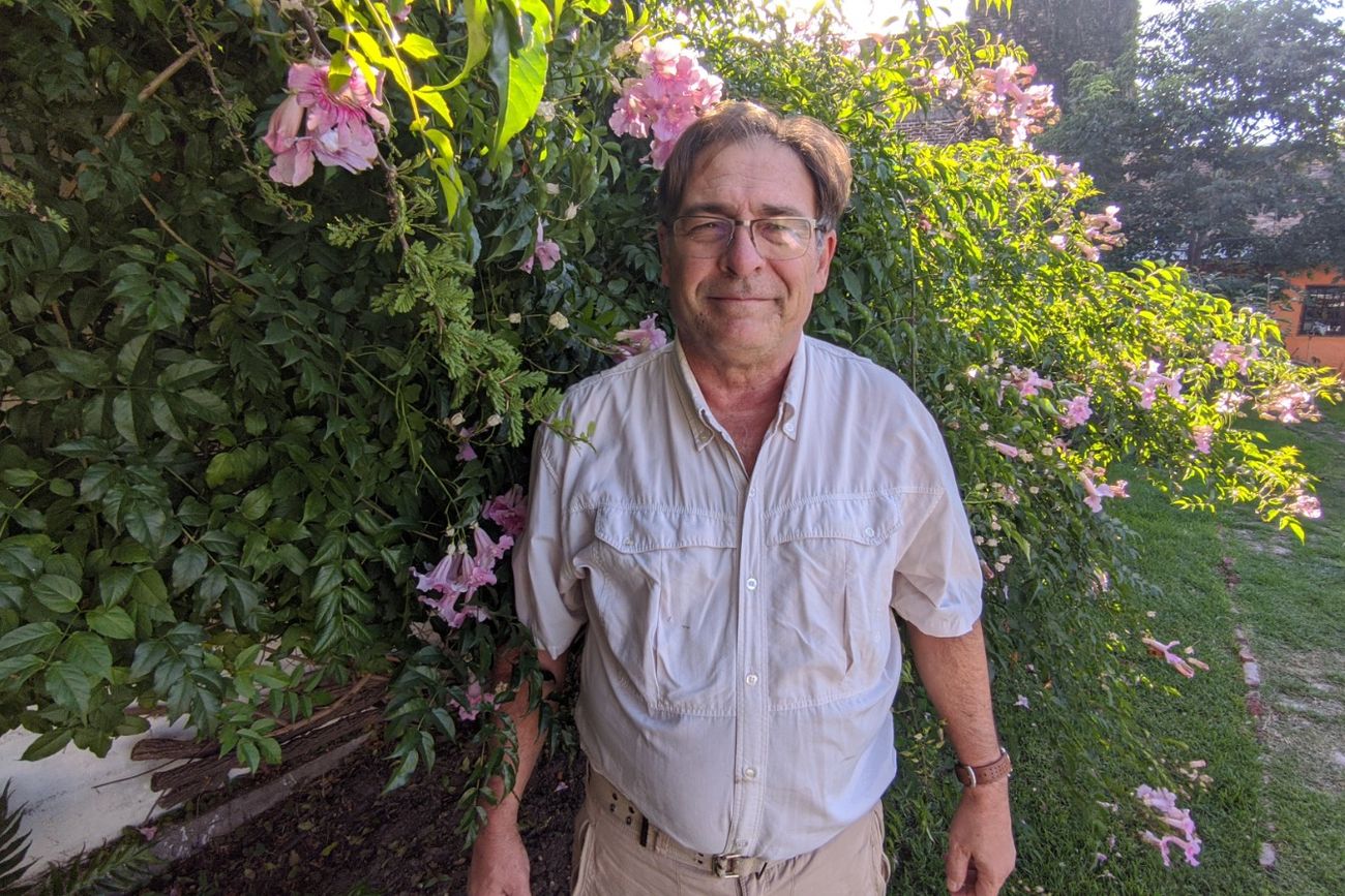 Guillermo Grimoldi en estado pleno, con verde y color. 