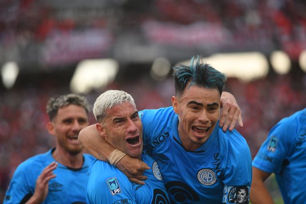 Con gol de Morales, Belgrano le empata la final del Apertura a River: 1-1 en el Kempes.